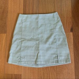 Brandy Melville Green Cara Skirt